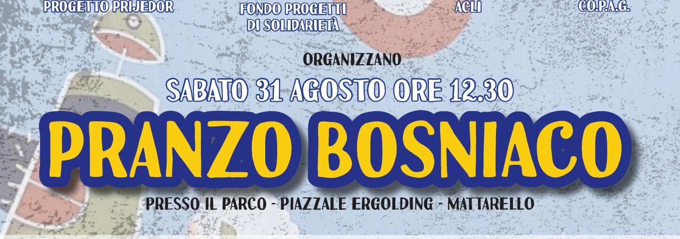 Pranzo Bosniaco, Teatro tra Prijedor e Trento e altro ancora